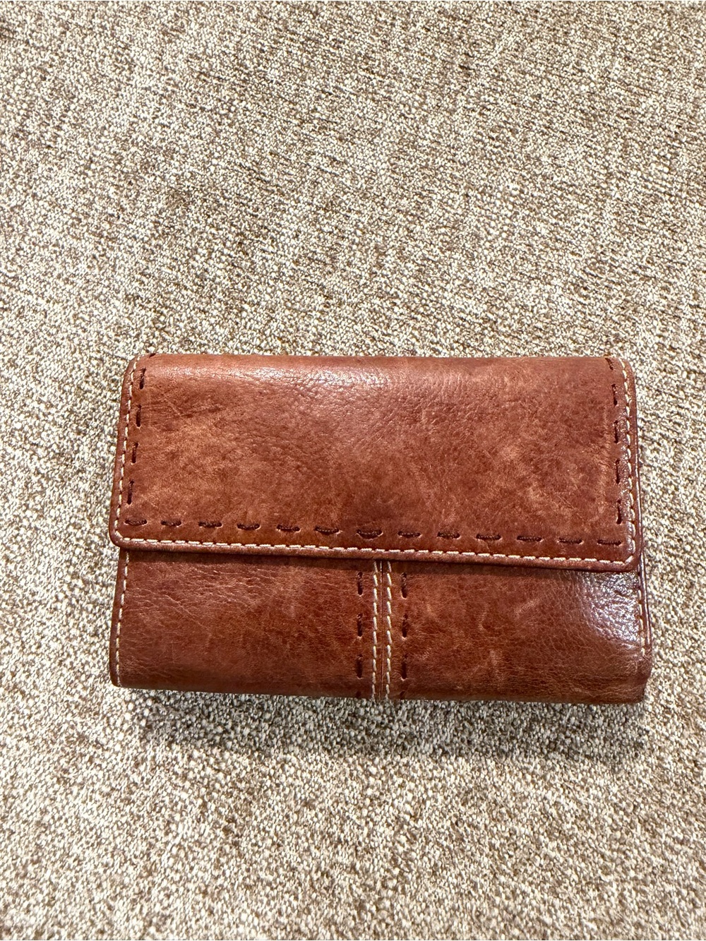 Fossil Brown Leather Small Wallet